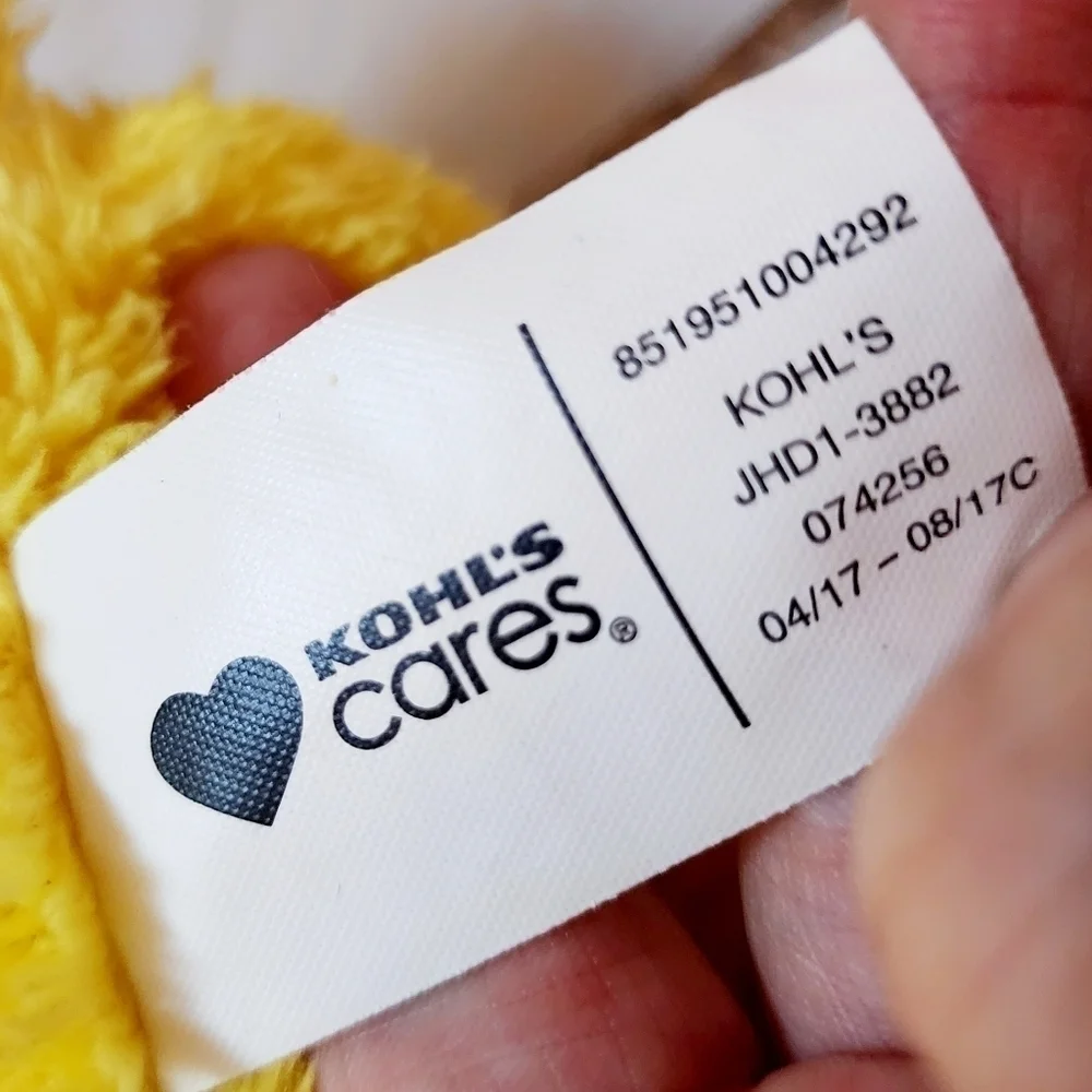 Kohl's Cares 2017 Big Bird Plush Stuffed Animal 14